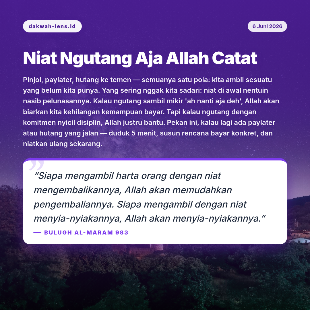 Refleksi Gen Z — Aqidah & Ibadah