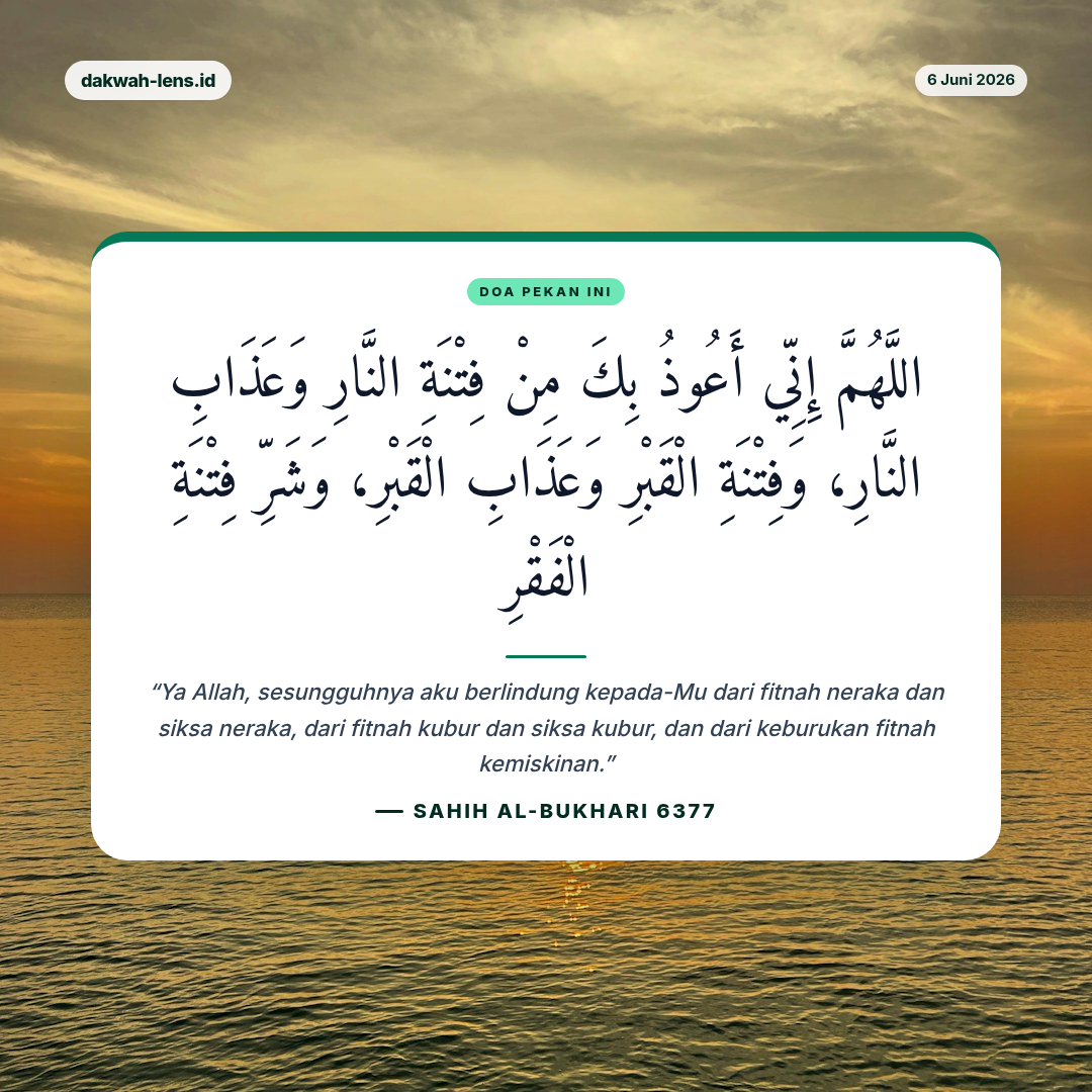 Doa Pekan Ini — Ekonomi & Bisnis