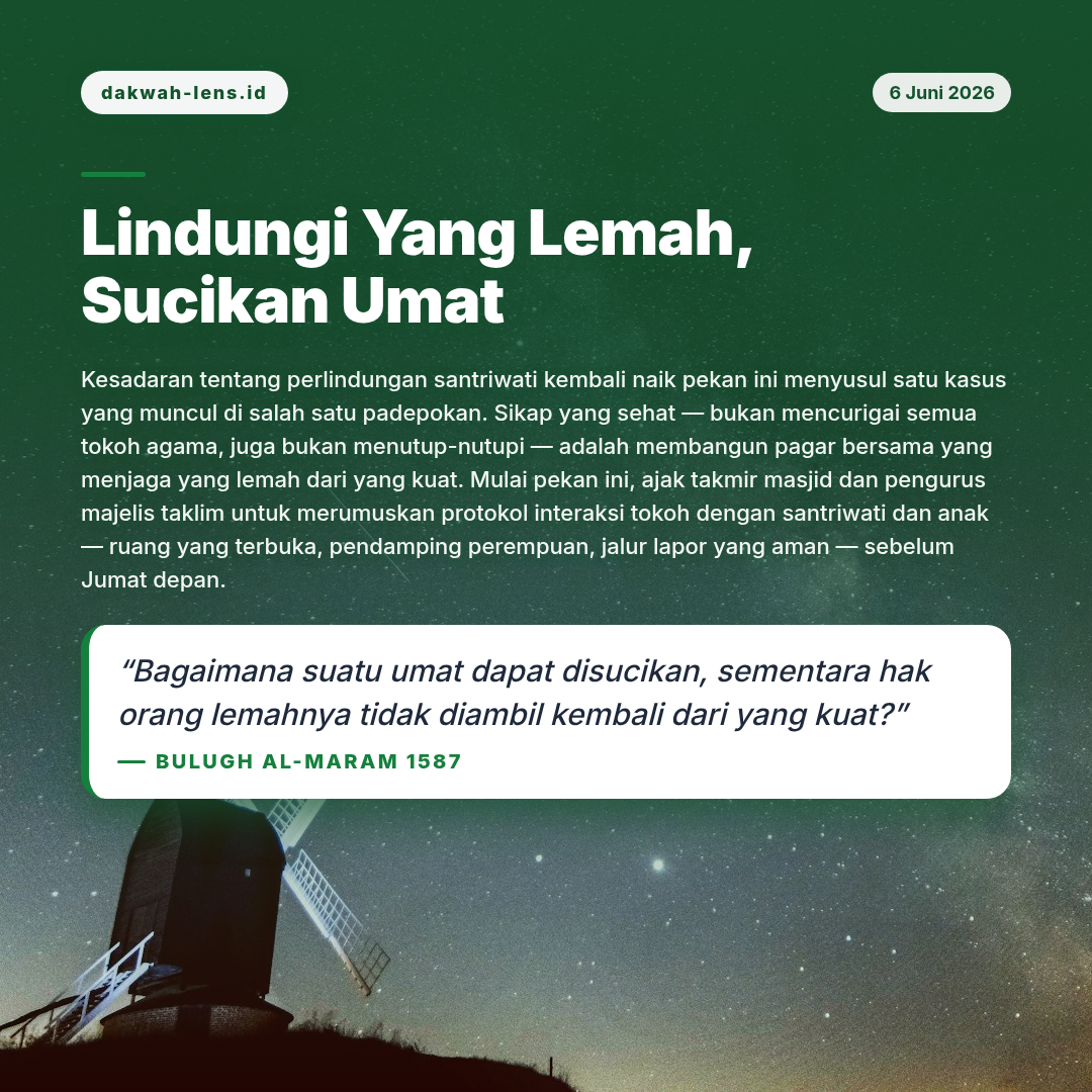 Aksi Sosial — Hukum & Keadilan