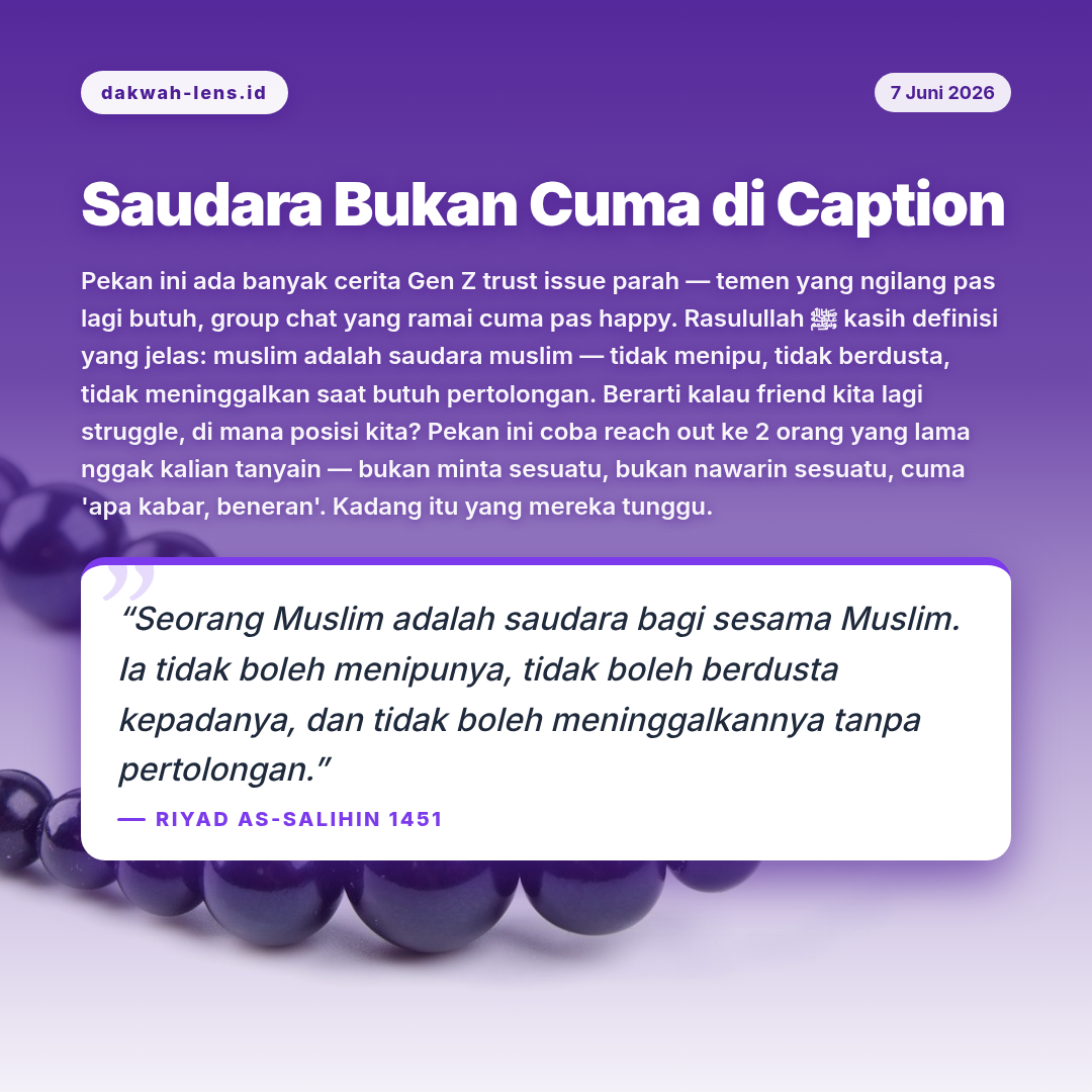 Refleksi Gen Z — Kesehatan & Kehidupan