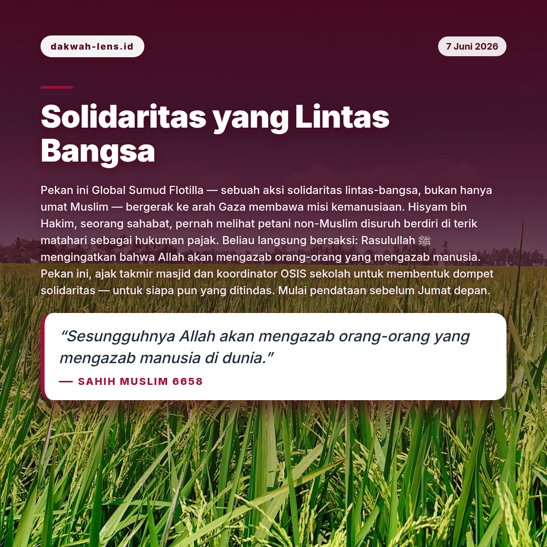 Aksi Sosial — Konflik & Geopolitik