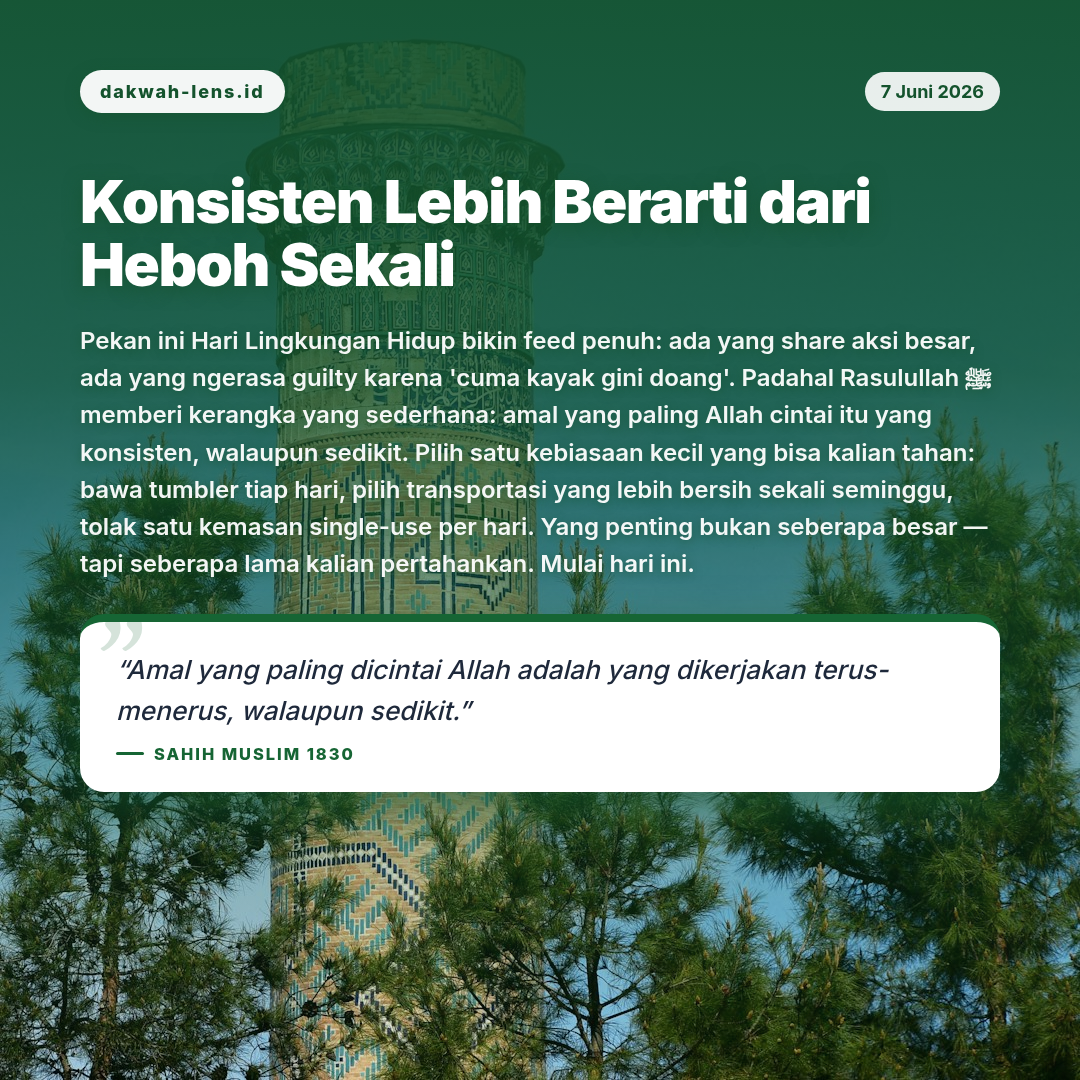 Refleksi Gen Z — Lingkungan & Bencana