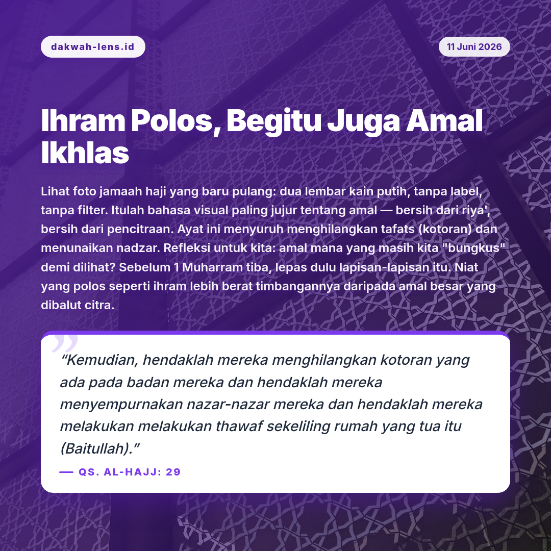 Refleksi Gen Z — Aqidah & Ibadah
