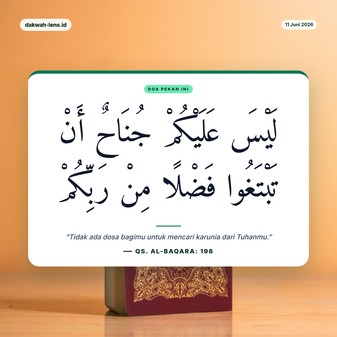 Doa Pekan Ini — Ekonomi & Bisnis