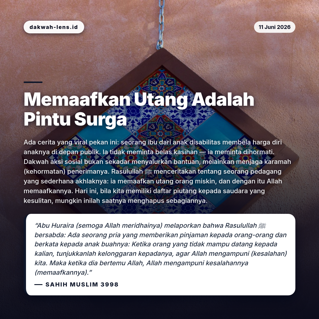 Aksi Sosial — Inspirasi & Kisah Pribadi