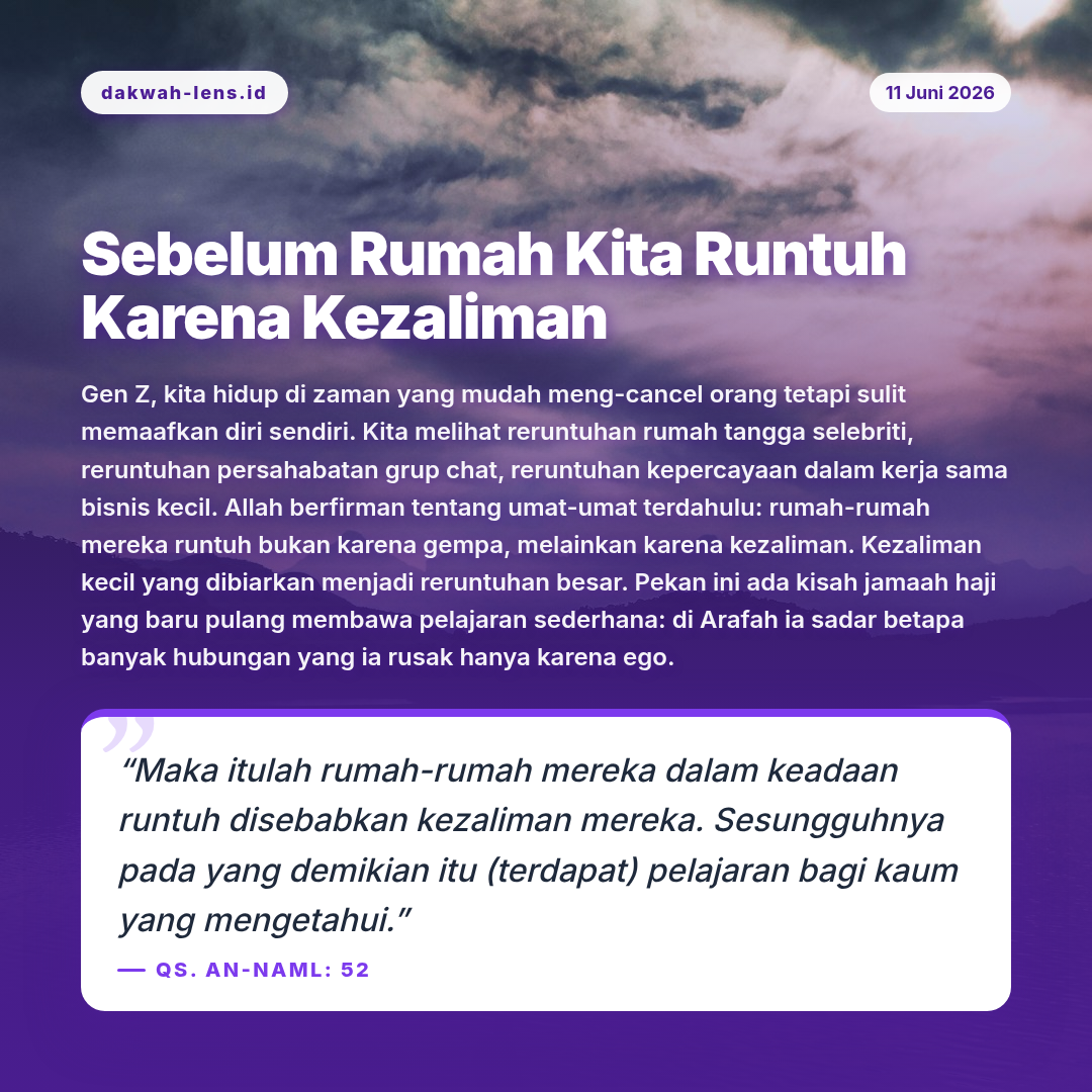 Refleksi Gen Z — Inspirasi & Kisah Pribadi