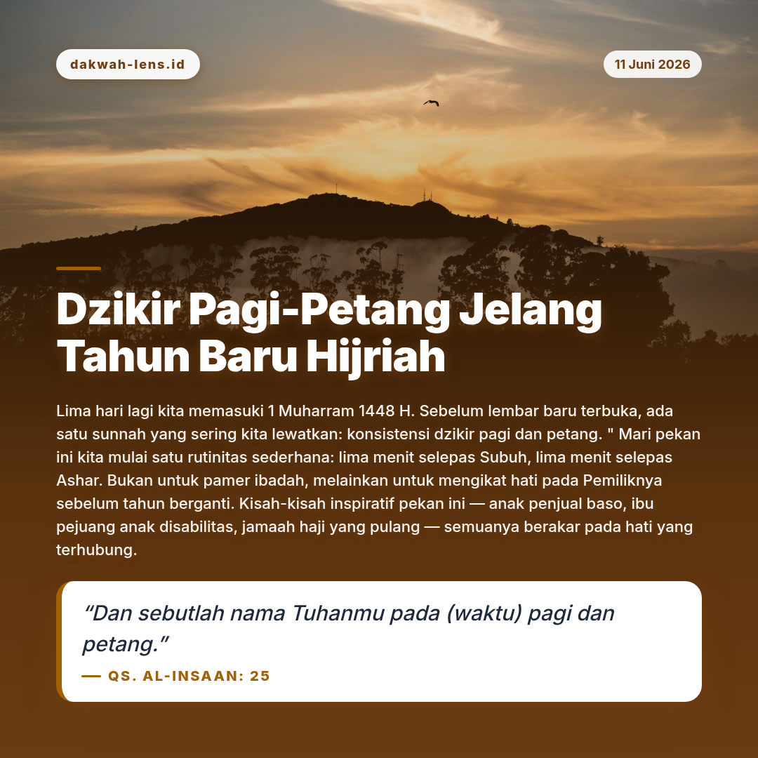 Ajakan Sunnah — Inspirasi & Kisah Pribadi