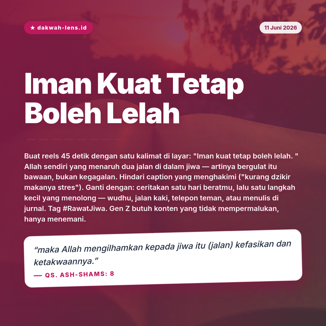 Hook Konten — Kesehatan & Kehidupan