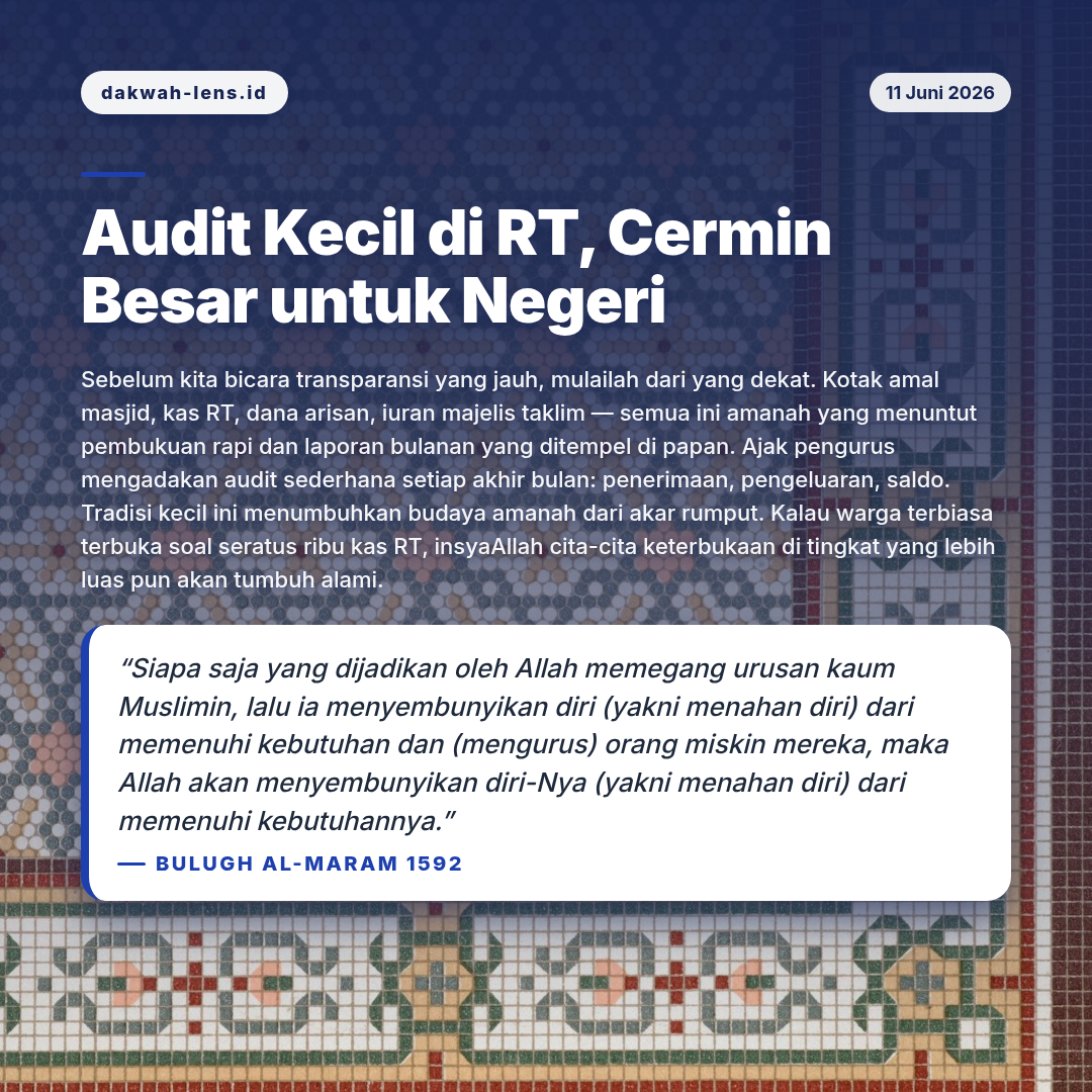 Aksi Sosial — Pemerintahan & Kebijakan
