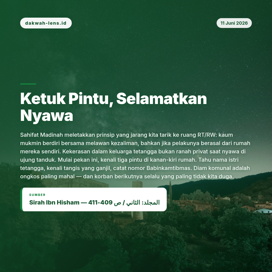 Aksi Sosial — Sosial & Keluarga