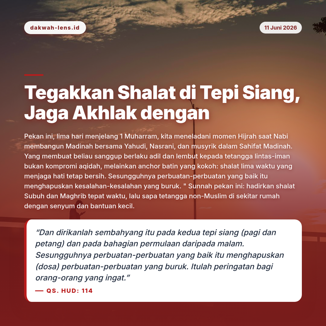 Ajakan Sunnah — Toleransi & Lintas-Iman