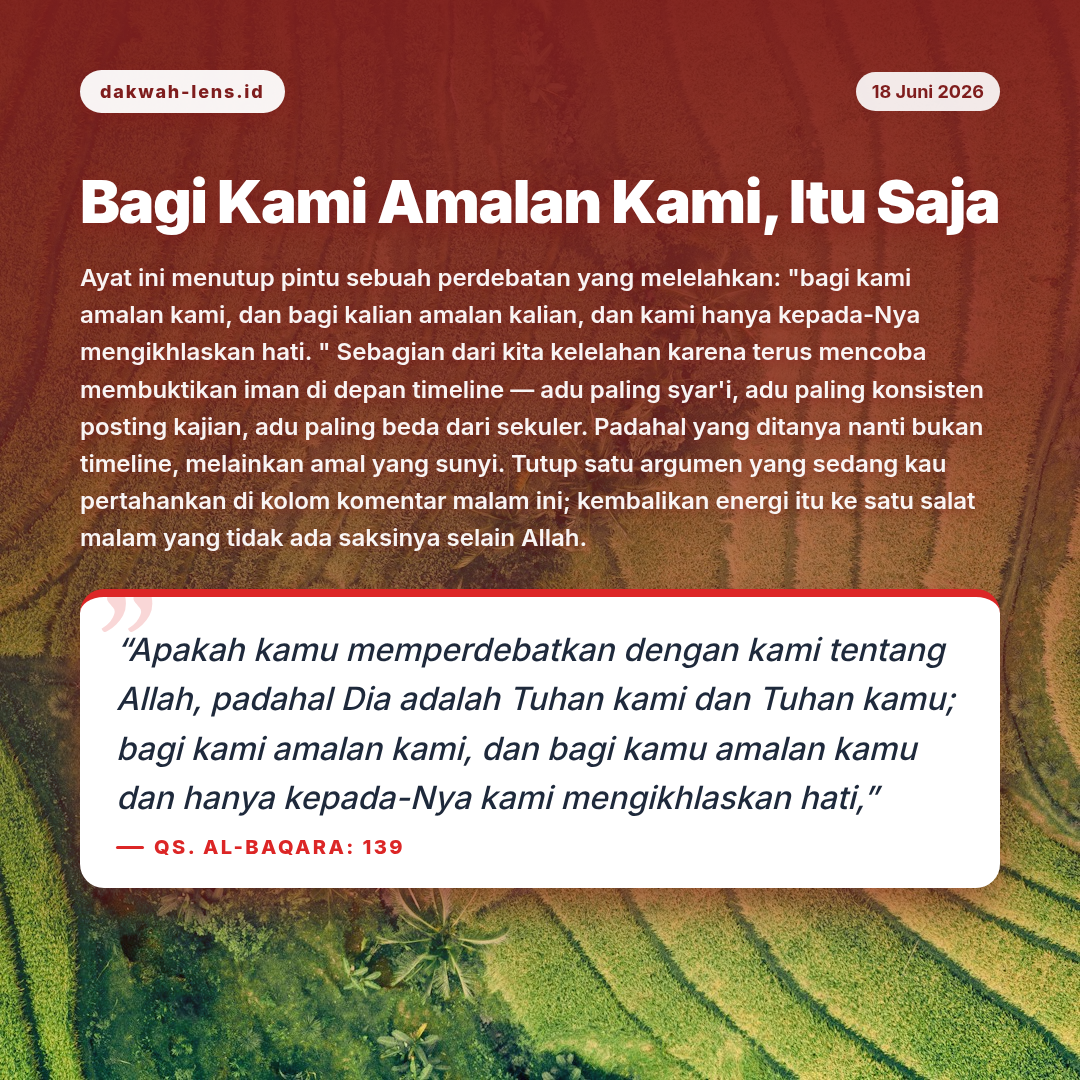 Refleksi Gen Z — Aqidah & Ibadah
