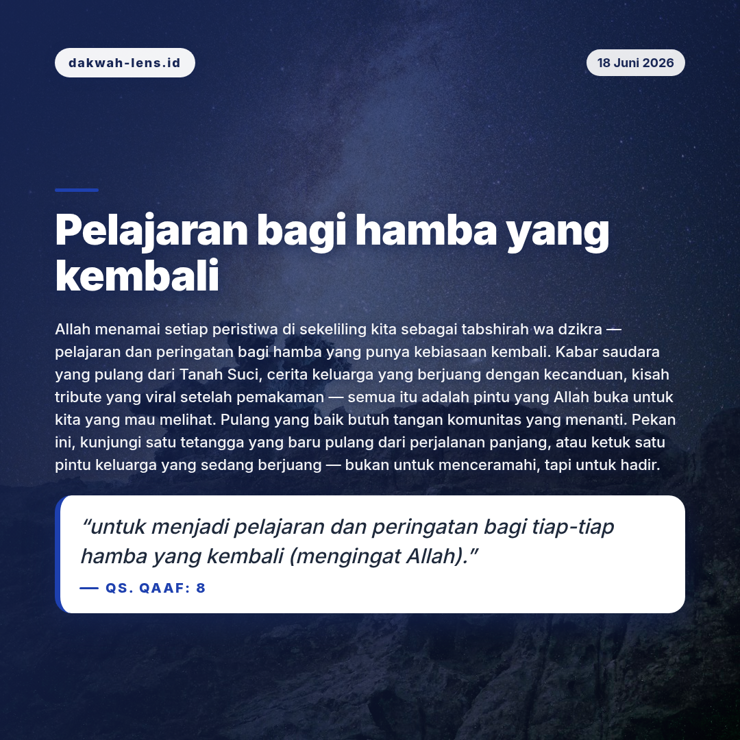 Aksi Sosial — Inspirasi & Kisah Pribadi