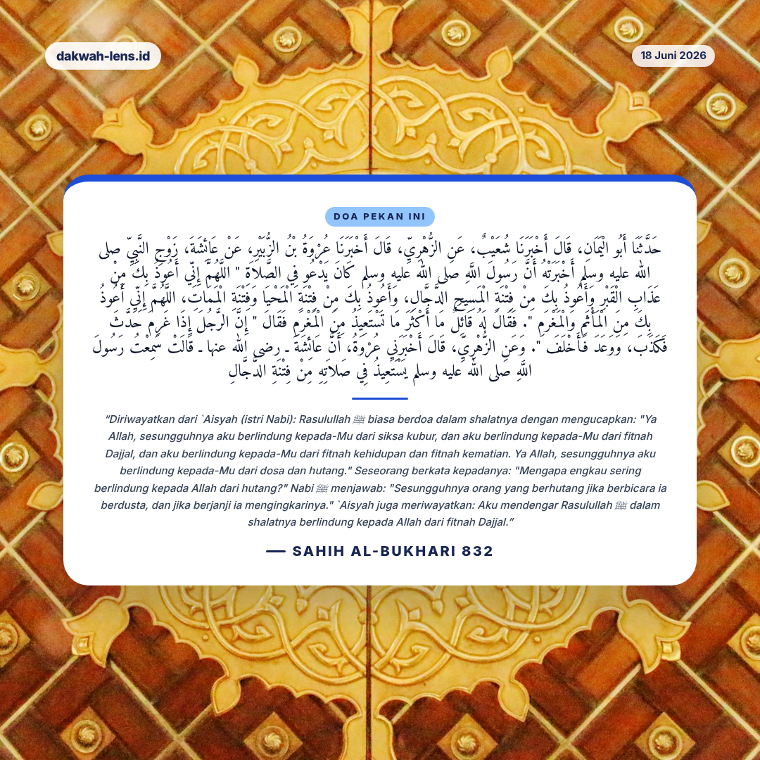 Doa Pekan Ini — Inspirasi & Kisah Pribadi