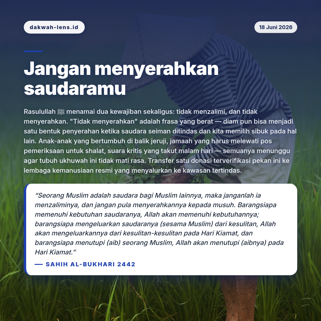 Aksi Sosial — Konflik & Geopolitik