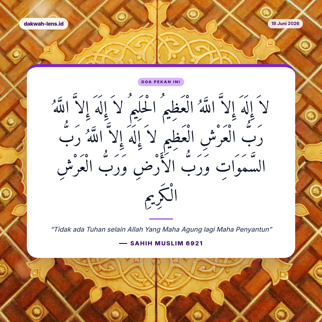 Doa Pekan Ini — Lingkungan & Bencana