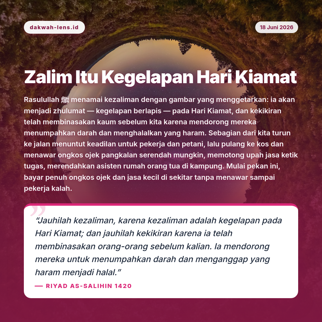 Refleksi Gen Z — Pekerja & Pertanian Rakyat