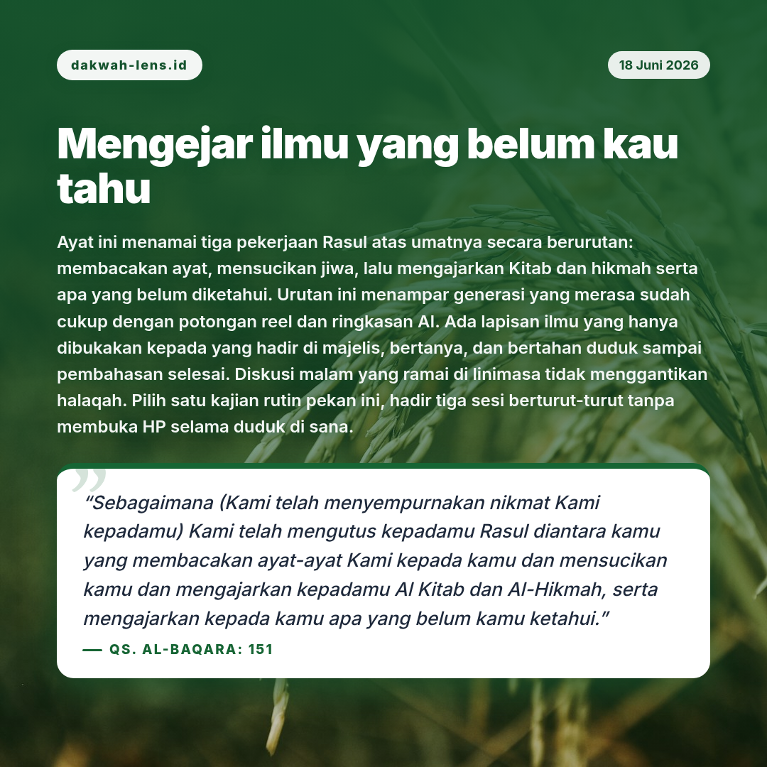 Refleksi Gen Z — Pendidikan & SDM