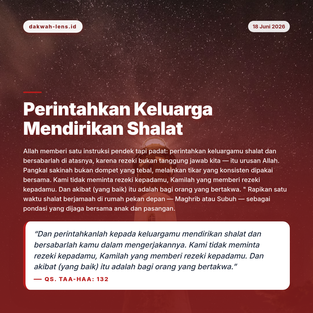 Ajakan Sunnah — Sosial & Keluarga