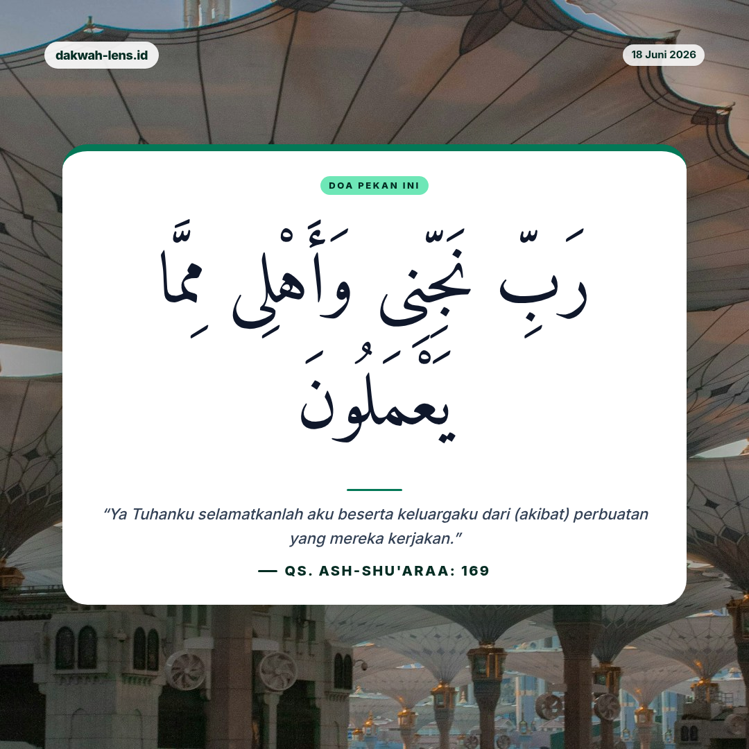 Doa Pekan Ini — Sosial & Keluarga