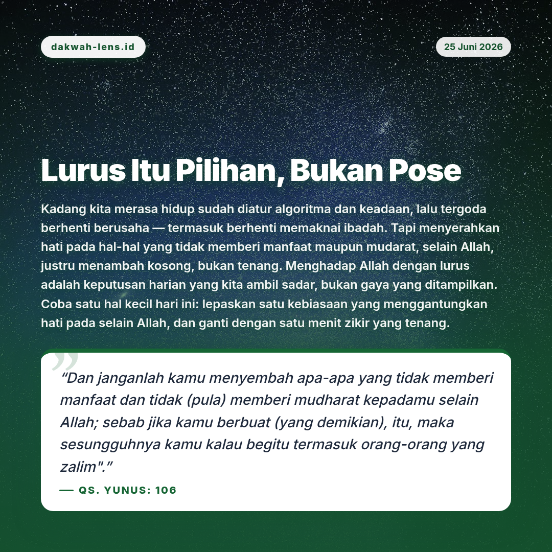 Refleksi Gen Z — Aqidah & Ibadah