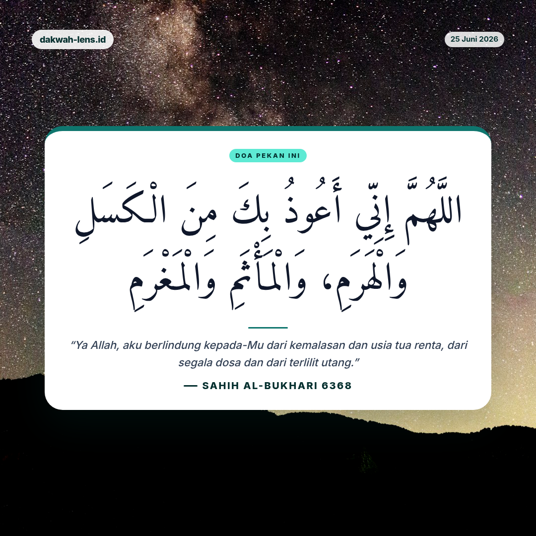 Doa Pekan Ini — Ekonomi & Bisnis