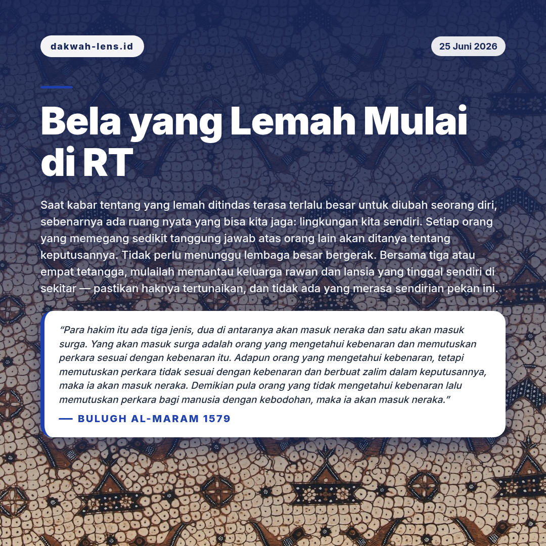 Aksi Sosial — Hukum & Keadilan