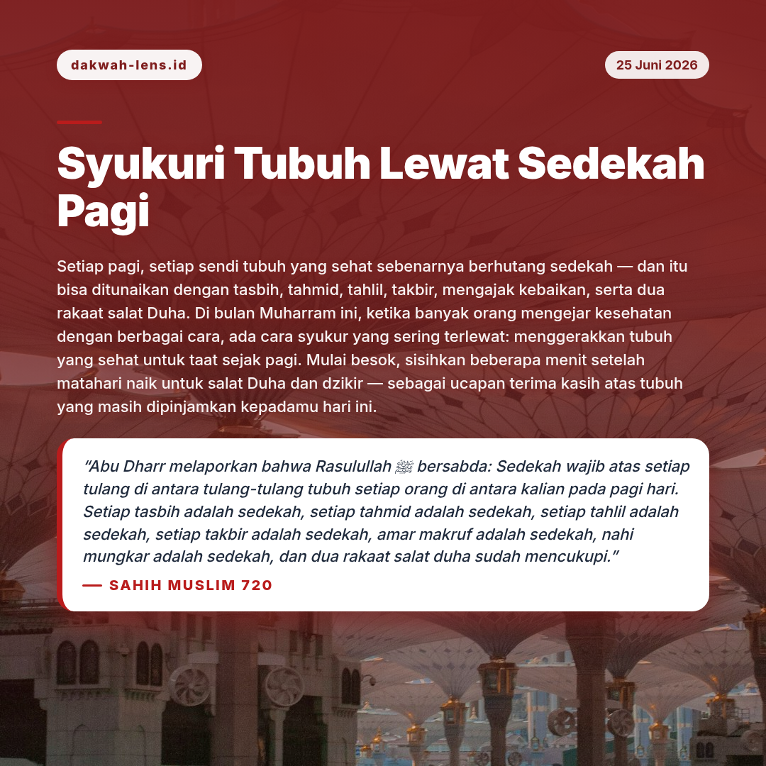 Ajakan Sunnah — Kesehatan & Kehidupan