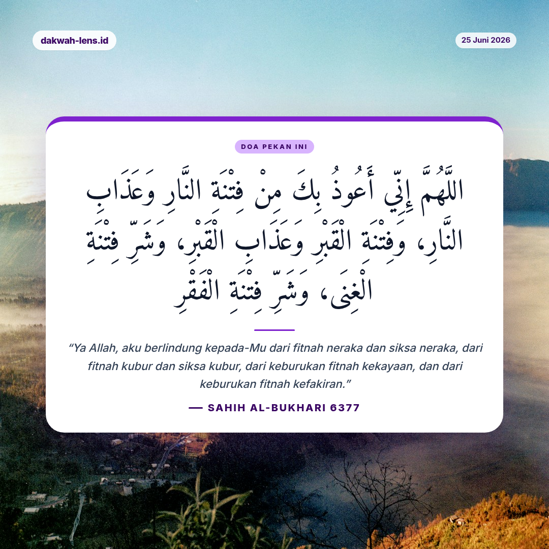 Doa Pekan Ini — Pekerja & Pertanian Rakyat