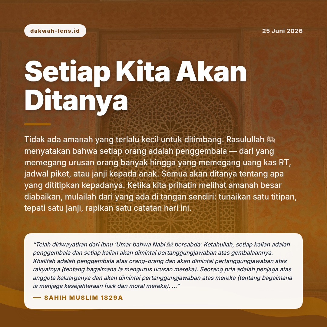 Khutbah — Pemerintahan & Kebijakan