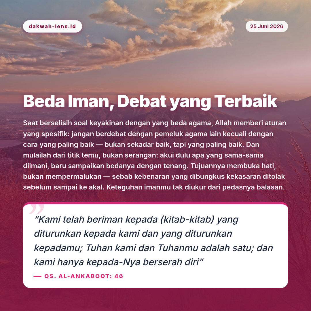 Refleksi Gen Z — Toleransi & Lintas-Iman