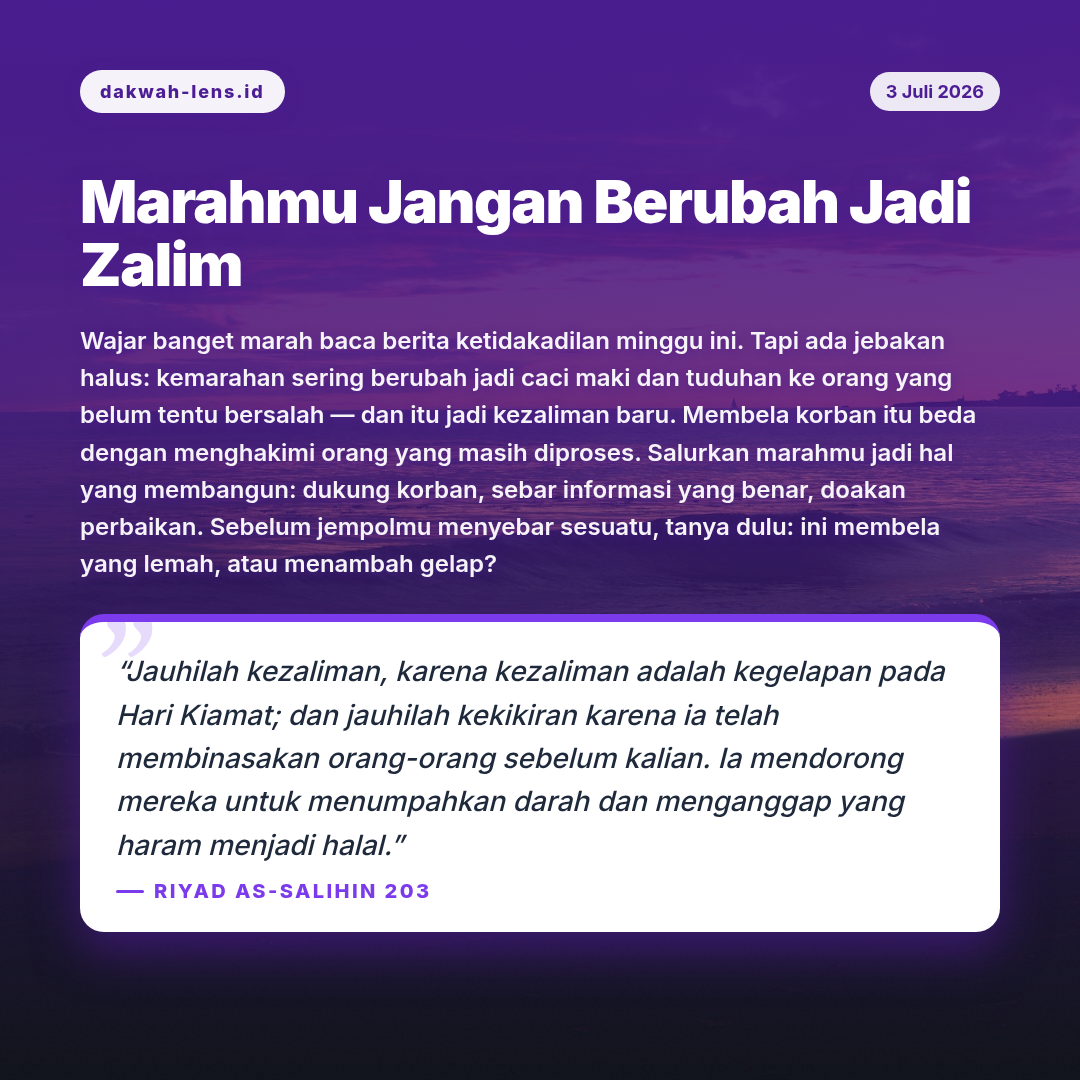 Refleksi Gen Z — Hukum & Keadilan