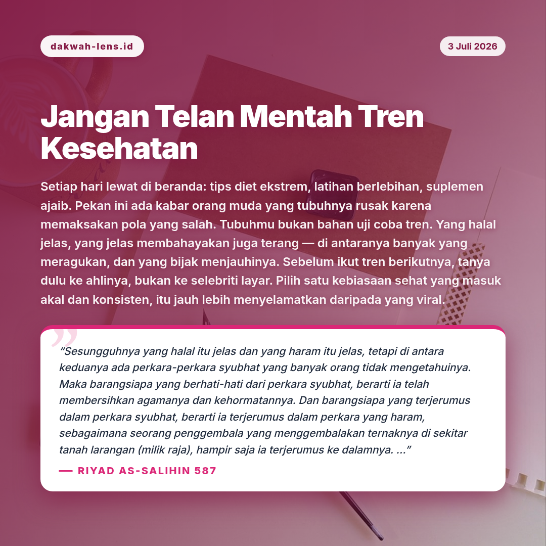Refleksi Gen Z — Kesehatan & Kehidupan