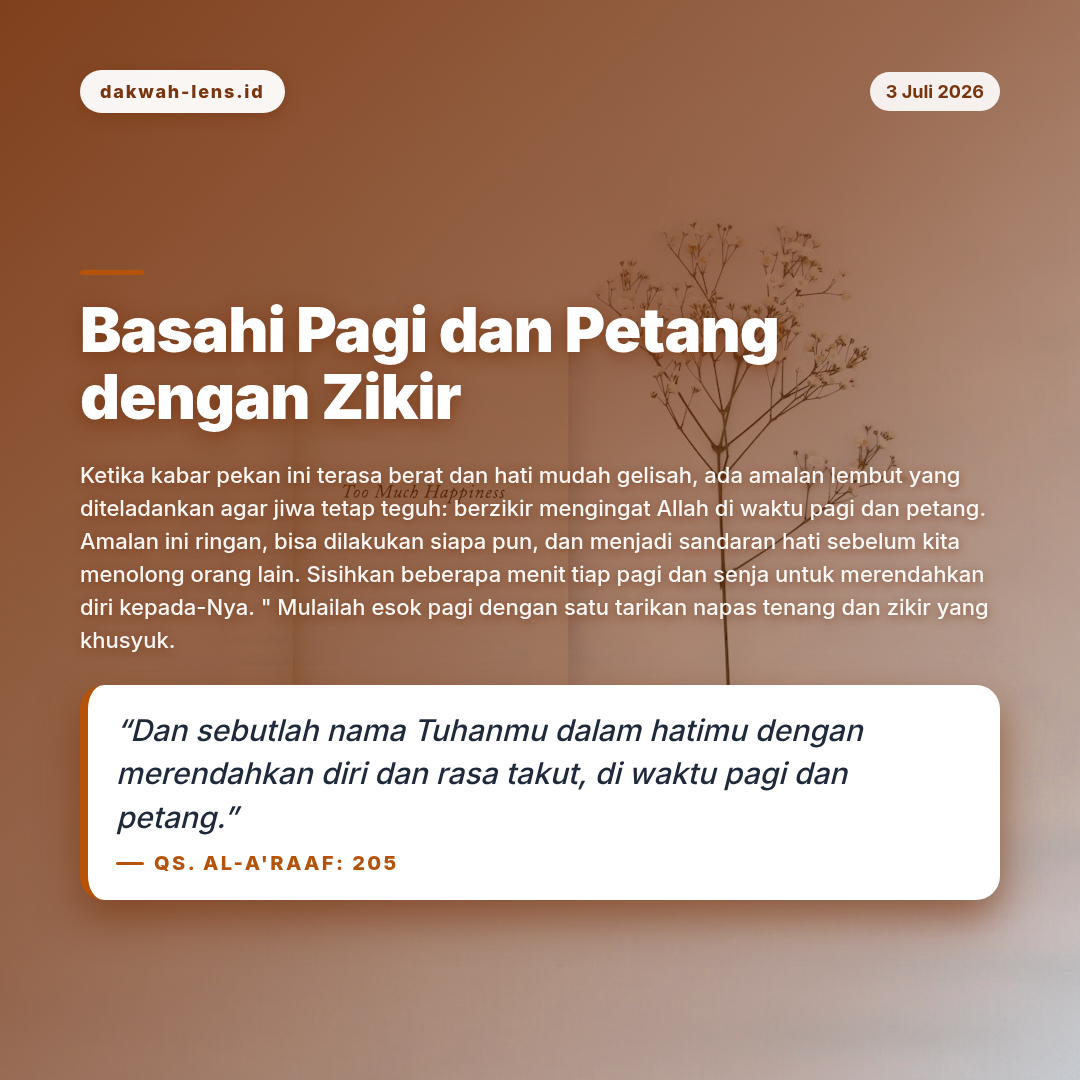 Ajakan Sunnah — Kesehatan & Kehidupan