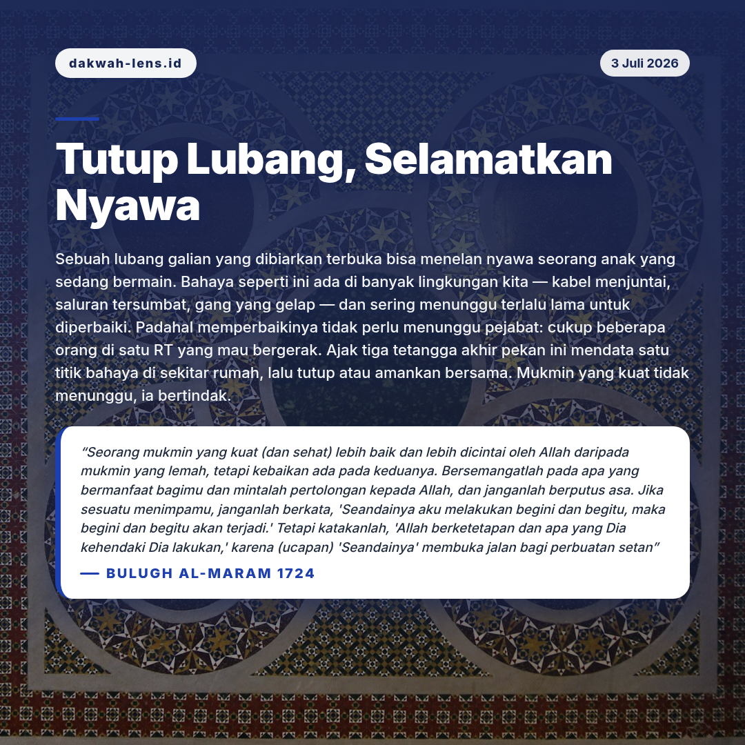 Aksi Sosial — Lingkungan & Bencana