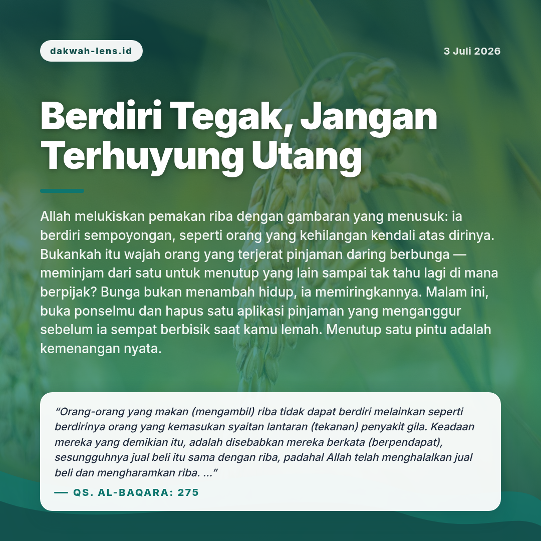 Khutbah — Patologi Sosial Digital