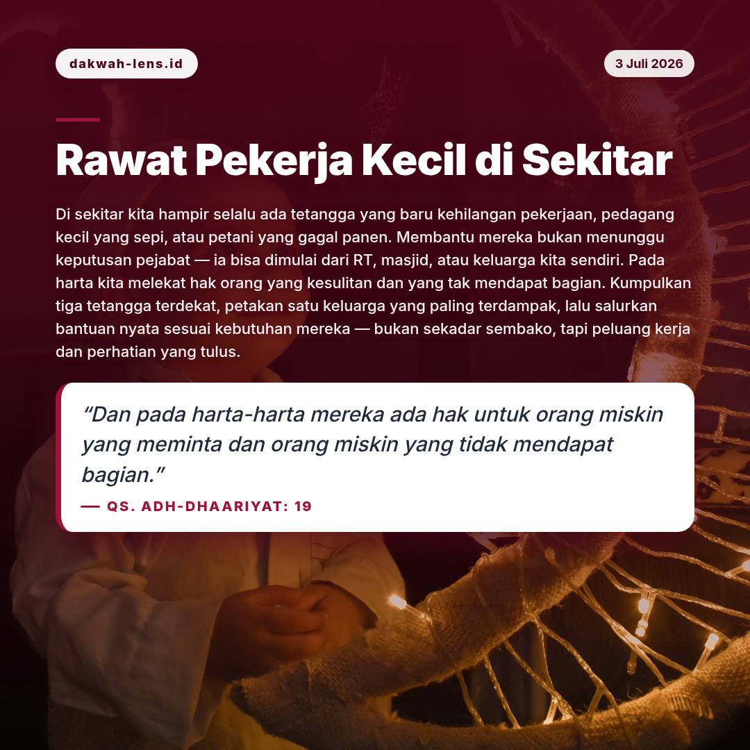 Aksi Sosial — Pekerja & Pertanian Rakyat