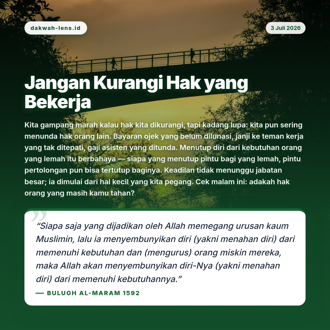 Refleksi Gen Z — Pekerja & Pertanian Rakyat