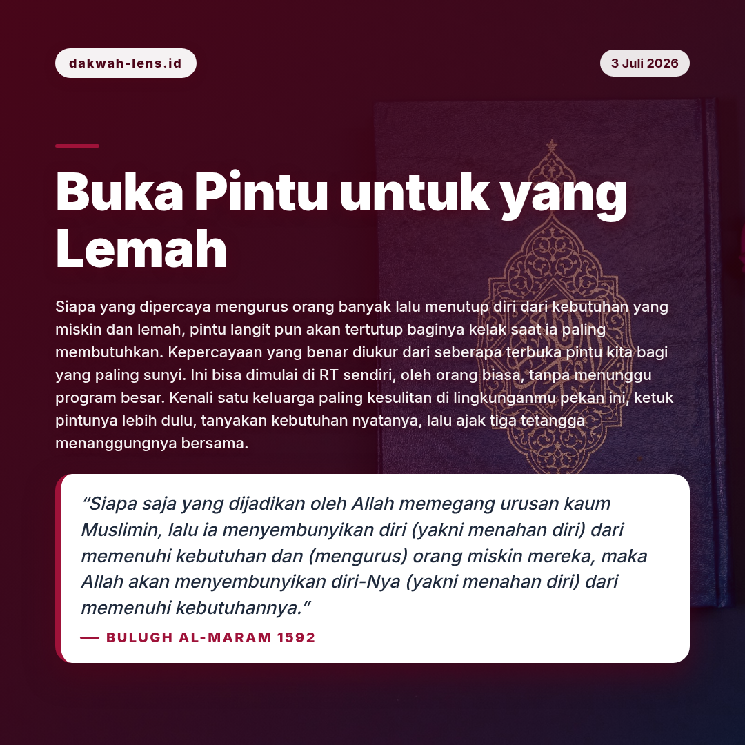 Aksi Sosial — Pemerintahan & Kebijakan
