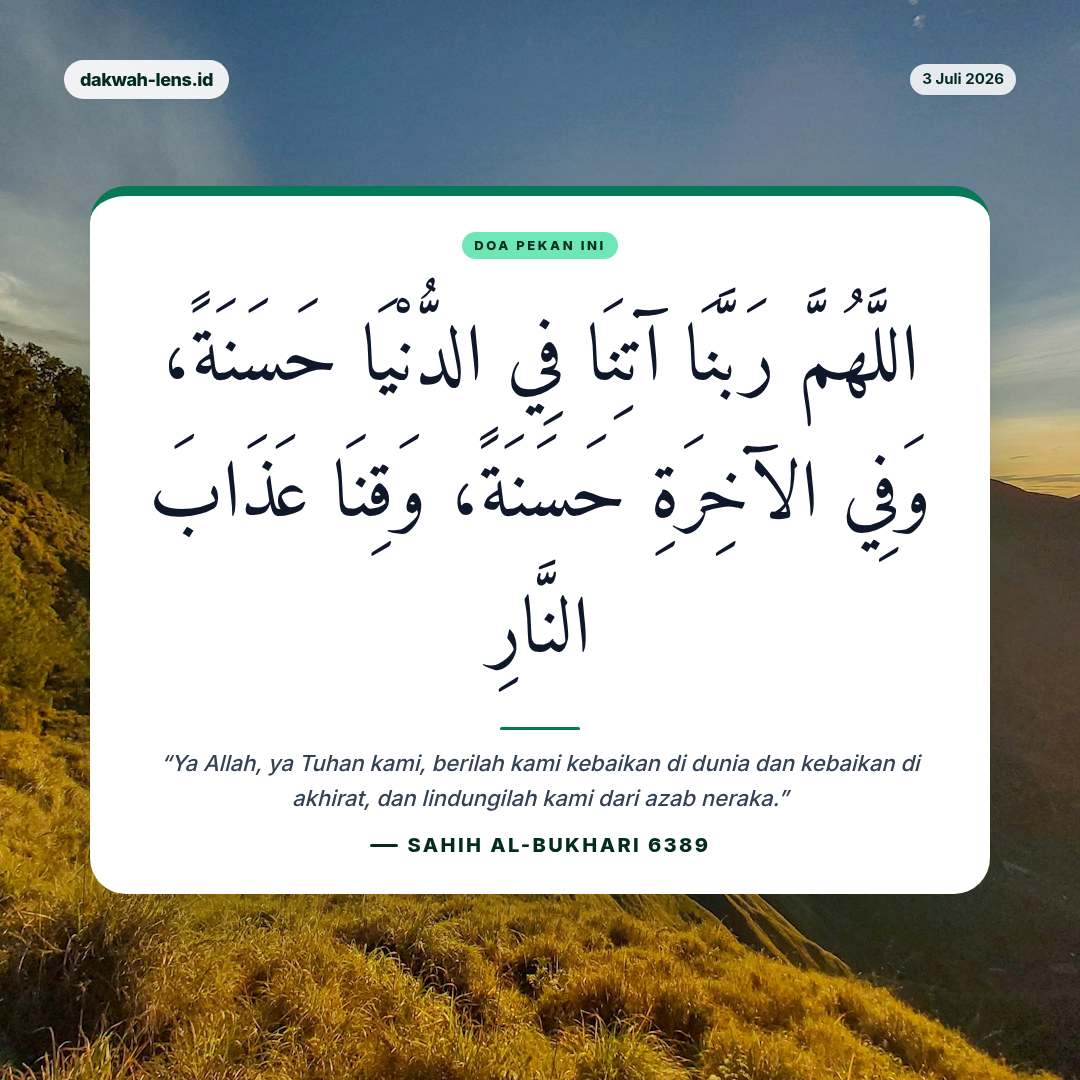 Doa Pekan Ini — Pemerintahan & Kebijakan