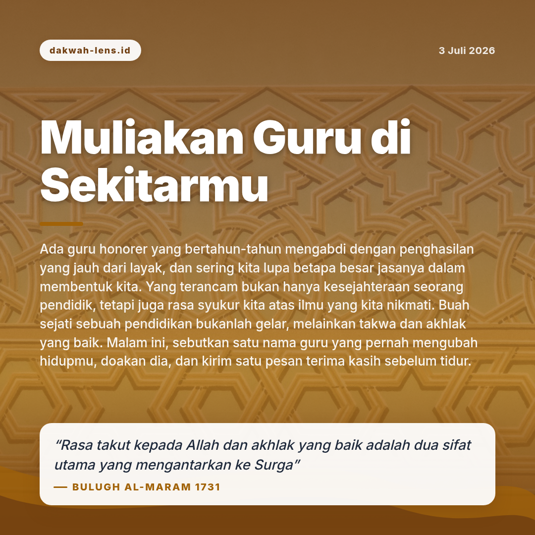Khutbah — Pendidikan & SDM
