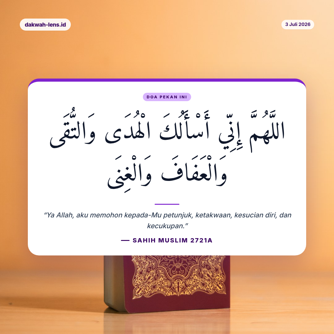 Doa Pekan Ini — Sosial & Keluarga