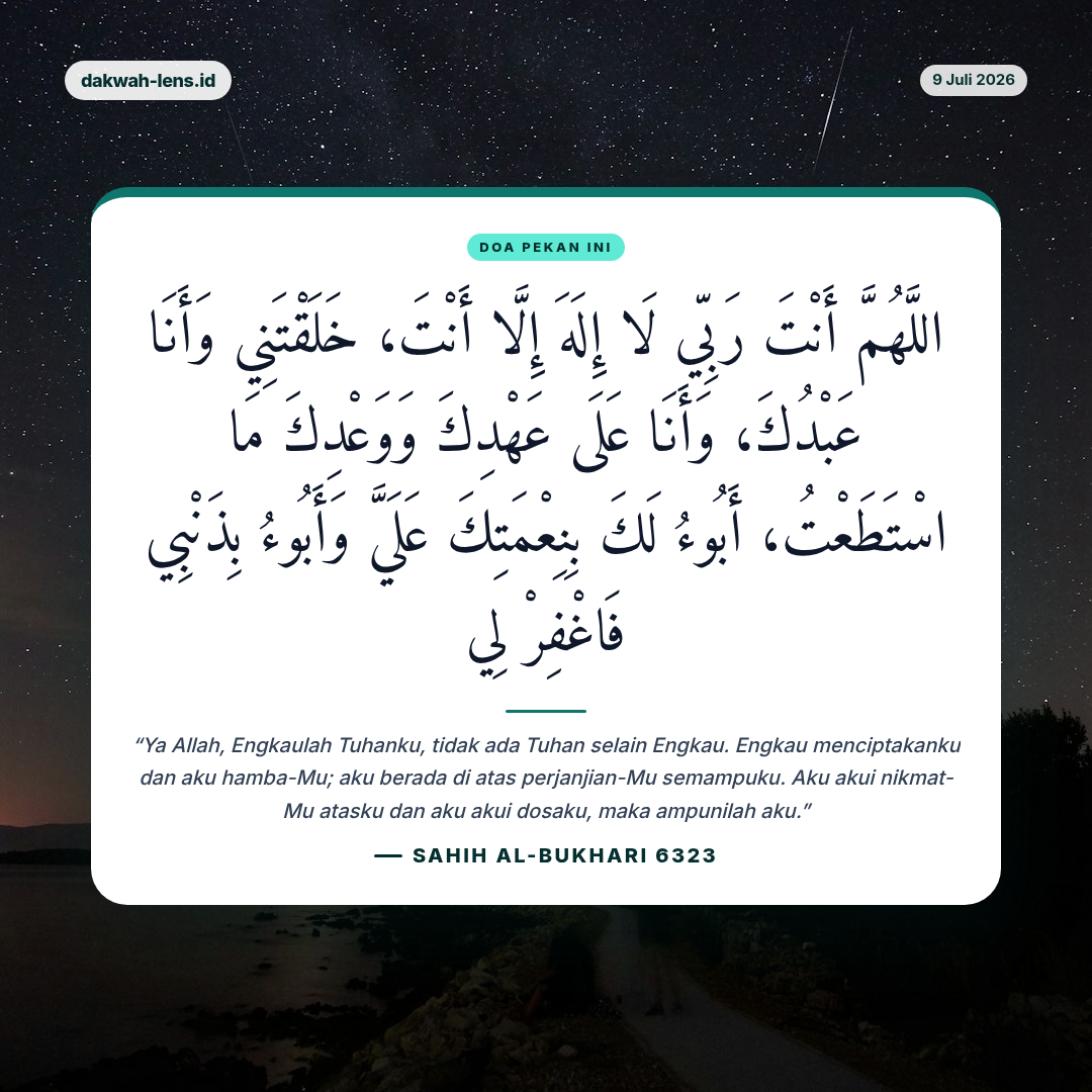 Doa Pekan Ini — Hukum & Keadilan