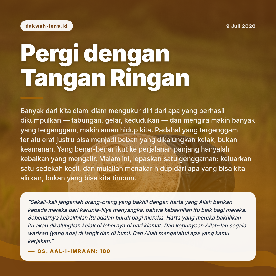 Khutbah — Inspirasi & Kisah Pribadi