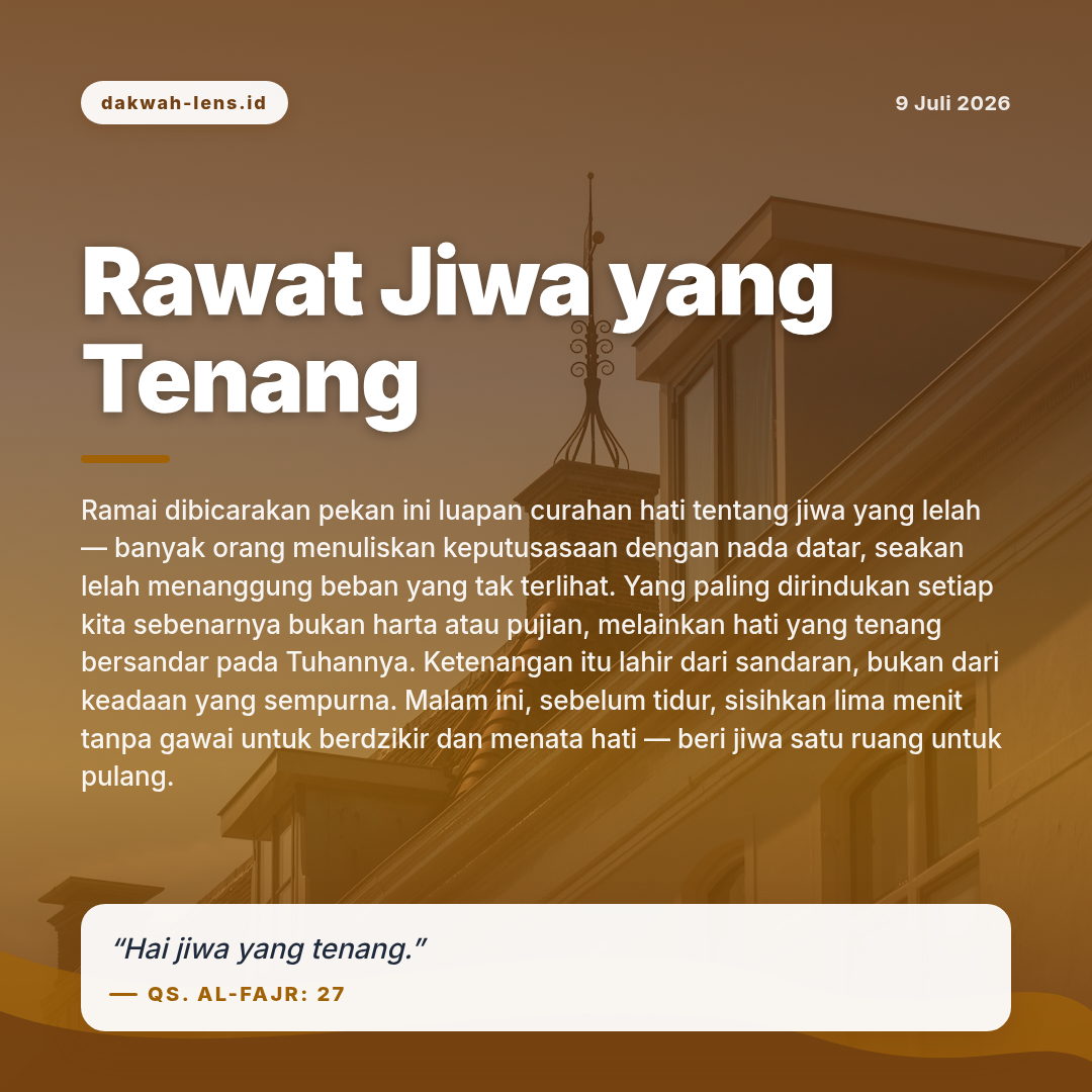 Khutbah — Kesehatan & Kehidupan