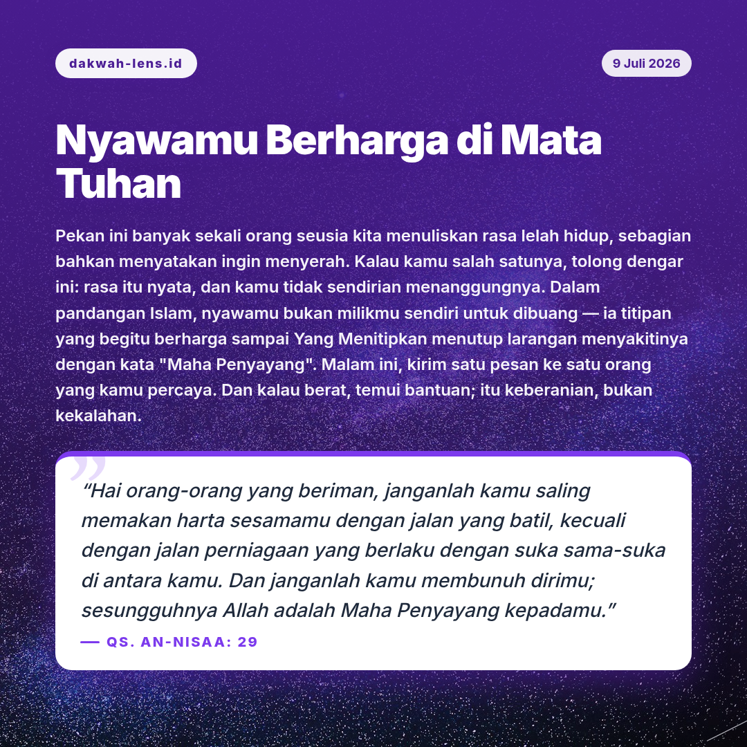Refleksi Gen Z — Kesehatan & Kehidupan