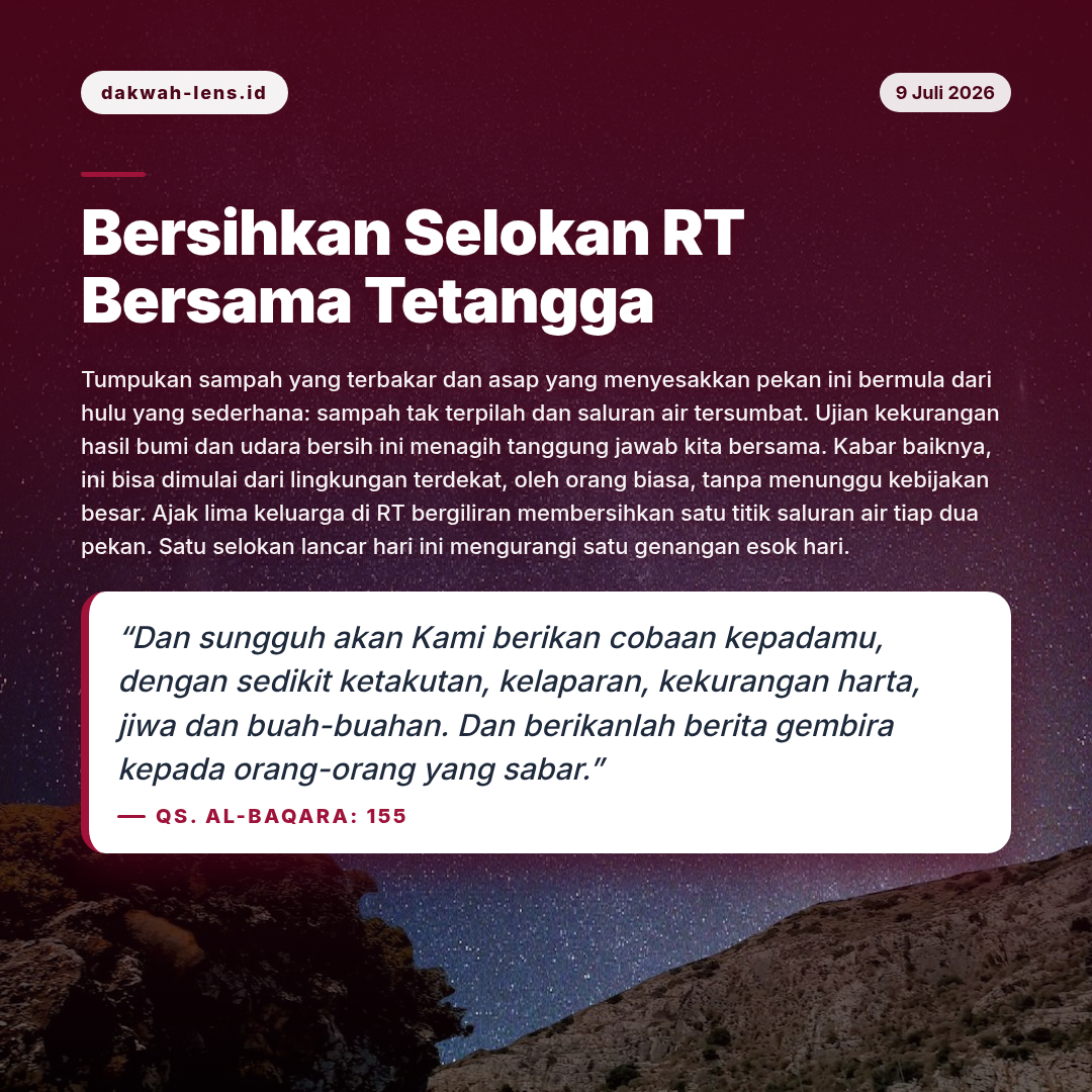 Aksi Sosial — Lingkungan & Bencana
