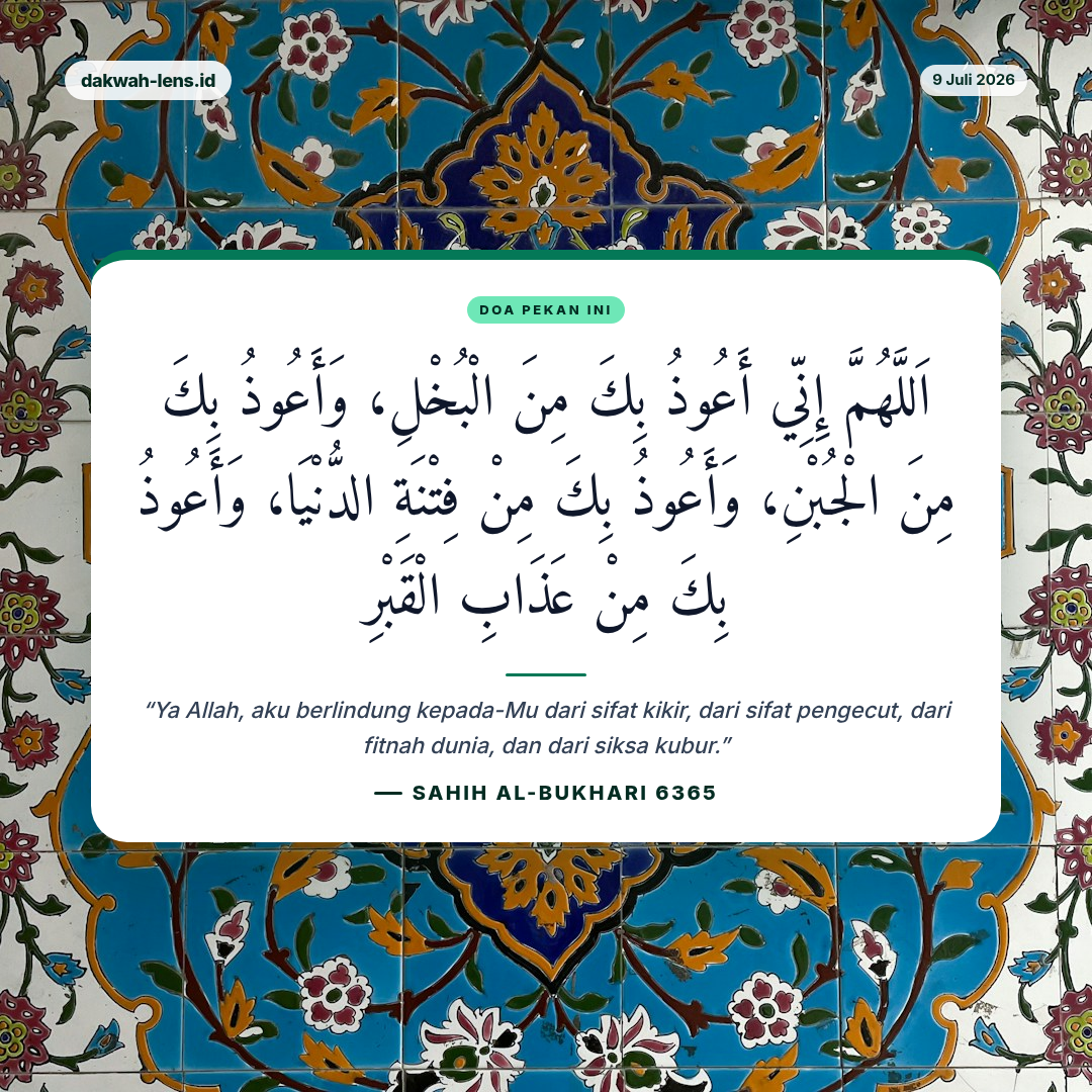 Doa Pekan Ini — Lingkungan & Bencana