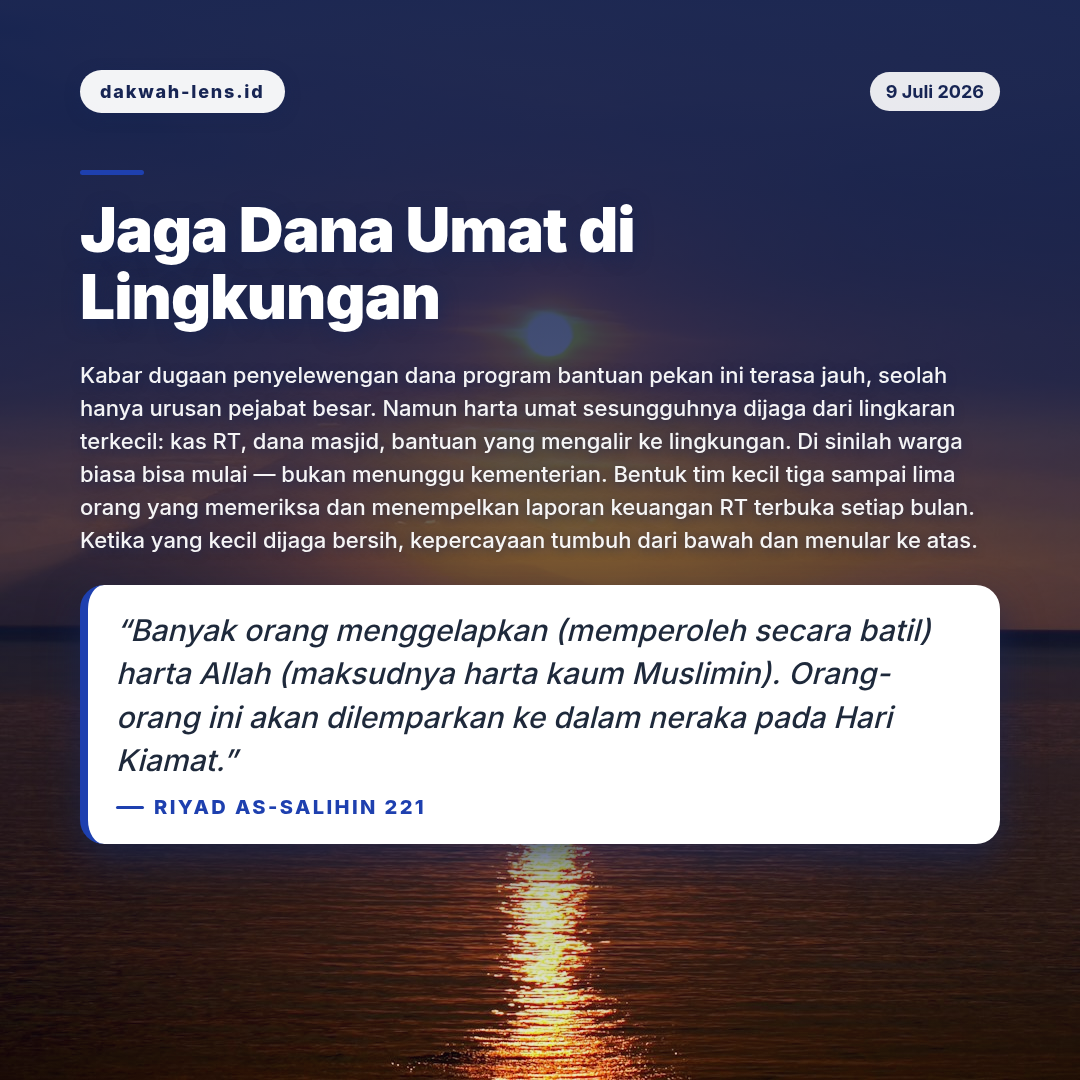 Aksi Sosial — Pemerintahan & Kebijakan