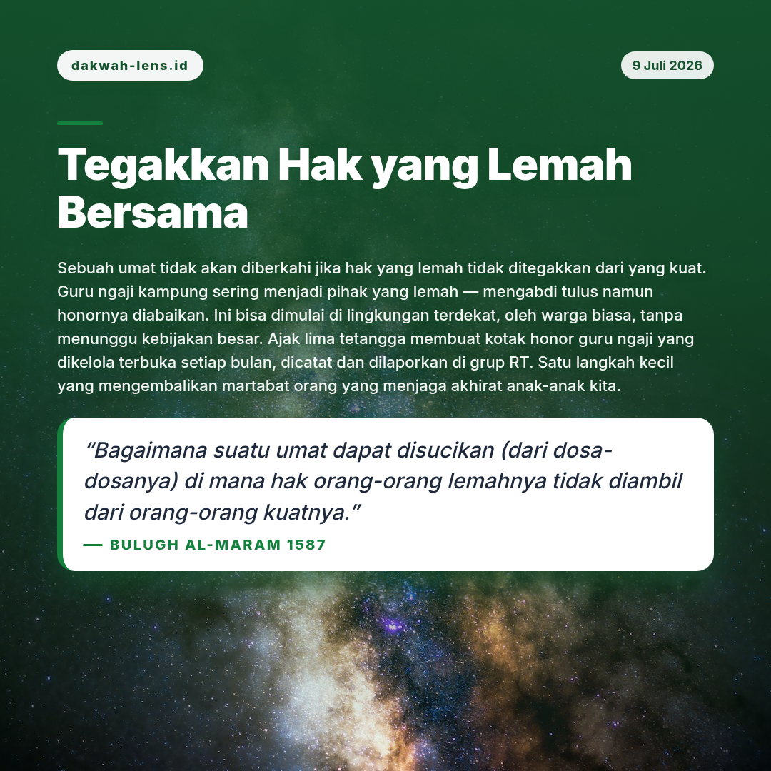 Aksi Sosial — Pendidikan & SDM